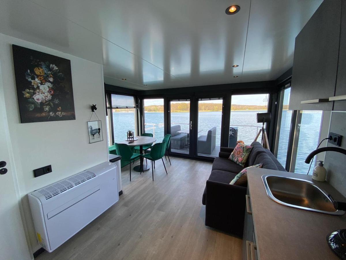 Houseboat Met Dakterras Mookerplas Middelaar Exterior foto