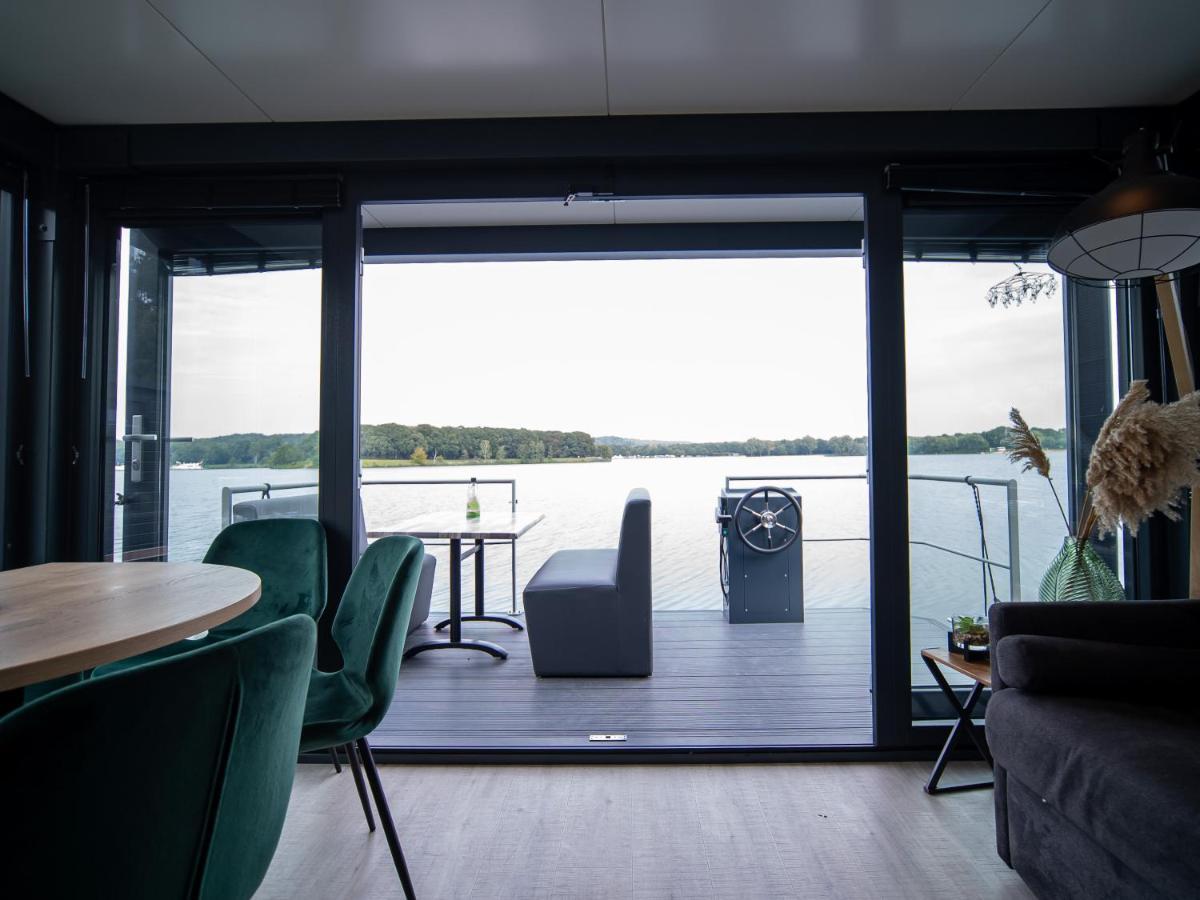 Houseboat Met Dakterras Mookerplas Middelaar Exterior foto