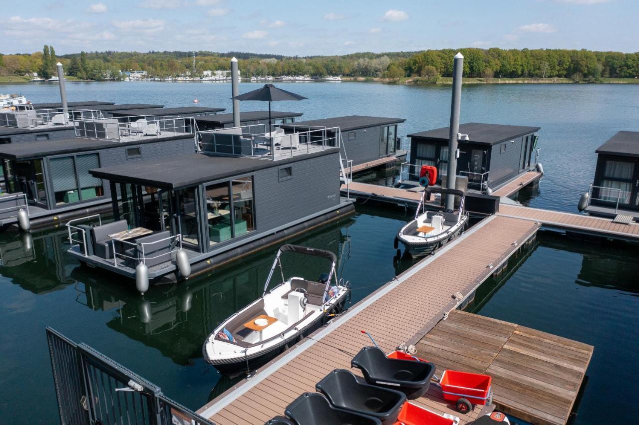 Houseboat Met Dakterras Mookerplas Middelaar Exterior foto